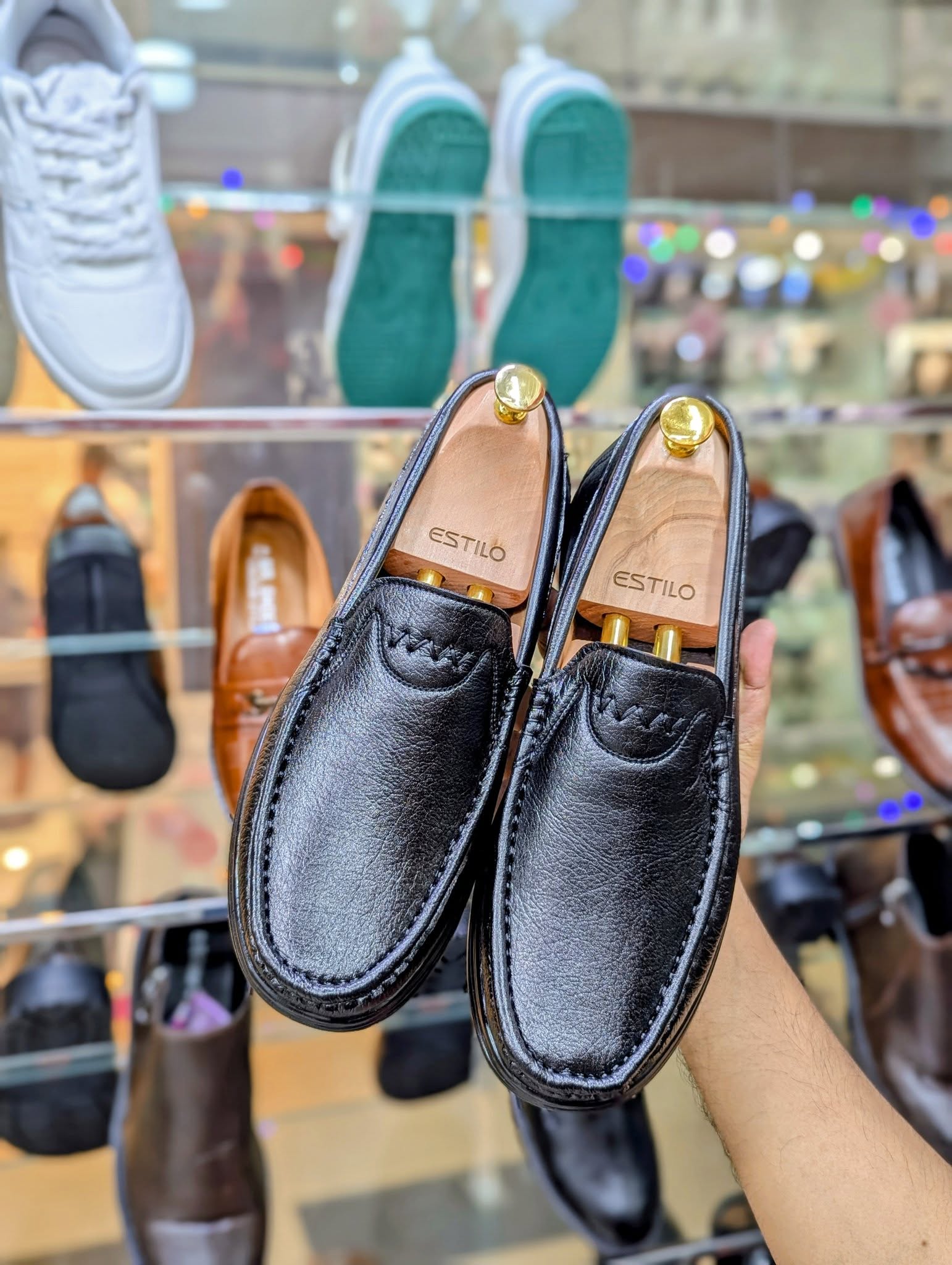 Comfort  P U Leather Loafers