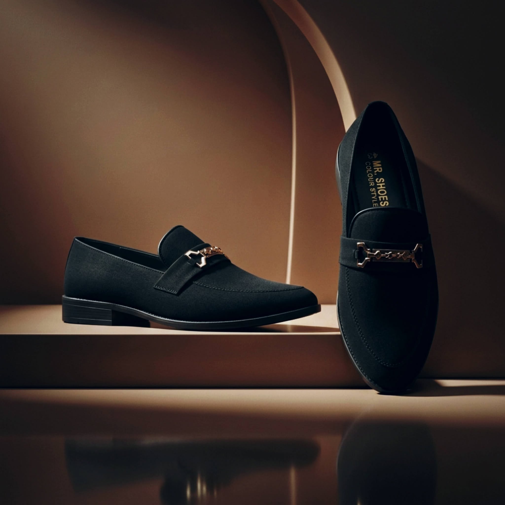 Mr. SHOES ANCHOR AMBUSH PREMIUM TASSLE BLACK